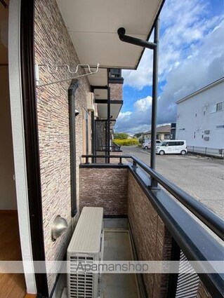 アロッジオＫ３　Ｂ[2DK/46.9m2]のバルコニー