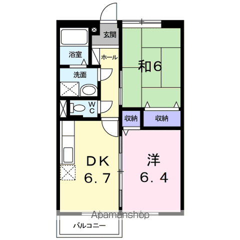 アルゴハイツの間取り