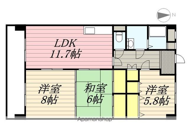マルベリーHOUSEの間取り写真