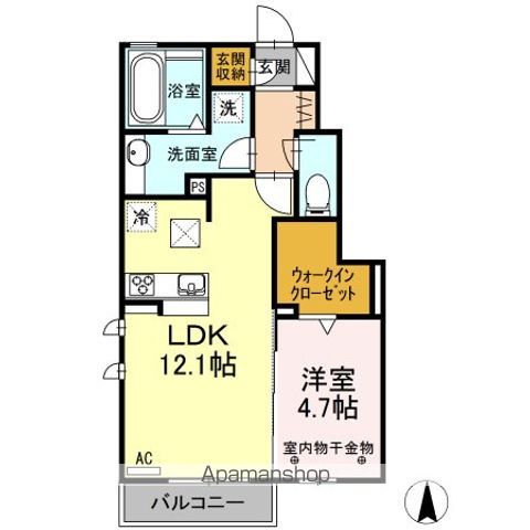 東海道本線 西焼津駅 徒歩9分 2階建 築9年の間取り写真