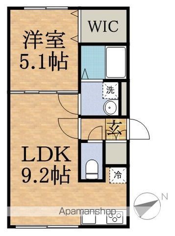 リシェス新川の間取り写真
