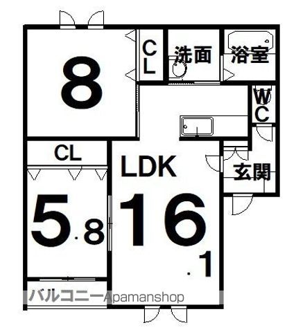 間取り：201027380976