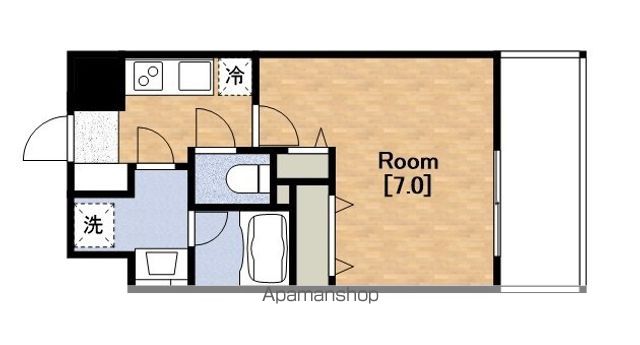 ラシーヌ瓦屋町の間取り写真