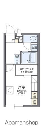 レオパレスジューンウィルの間取り写真