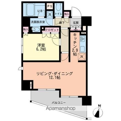 エスティメゾン赤羽の間取り写真