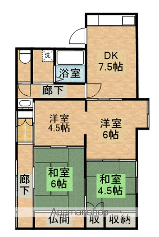 NRT貸家の間取り写真