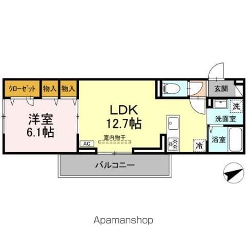 MーBASE HONJO KITAの間取り写真