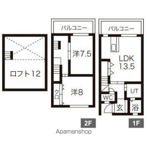 【フレグランスダイワ　ＩＩの間取り】