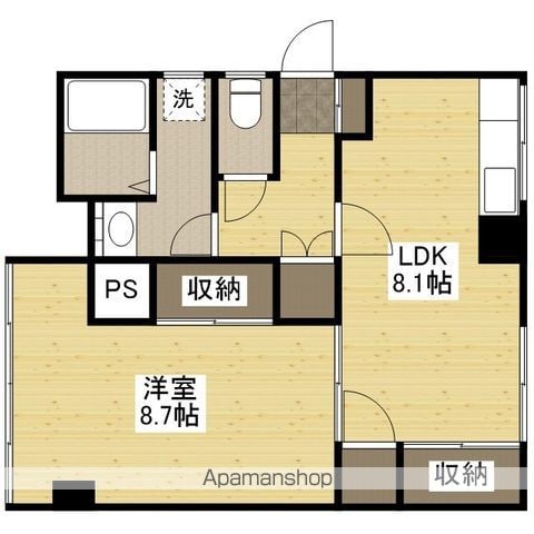 第3山下ビルの間取り写真