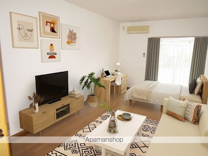 徳島県徳島市沖浜町北畑[1K/25.81m2]のリビング・居間