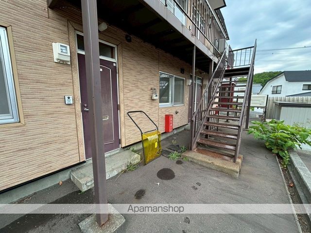 幸明ハイツの玄関写真