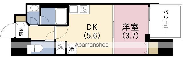 ルフォンプログレ堺筋本町タワーレジデンスの間取り写真
