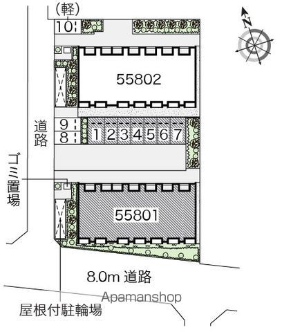 ミランダファルコナーⅠ 205 ｜ 東京都府中市西府町２丁目16-14（賃貸アパート1R・2階・33.70㎡） その12