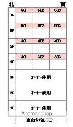 タケワラ１４８[1DK/27.2m2]の配置図