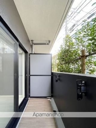 東京都杉並区和泉２丁目[1DK/25.35m2]のバルコニー