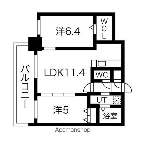 プライマル札幌桑園の間取り写真