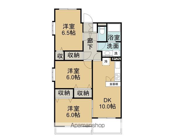 レアールマンションセレッソA棟の間取り写真