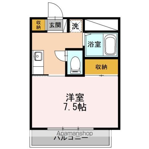 グランティ新潟の間取り写真