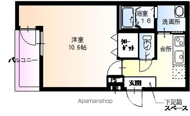 フジパレス西住之江VI番館の間取り写真
