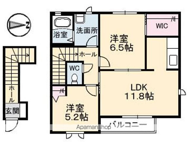 フサクラヴィエ A棟の間取り写真
