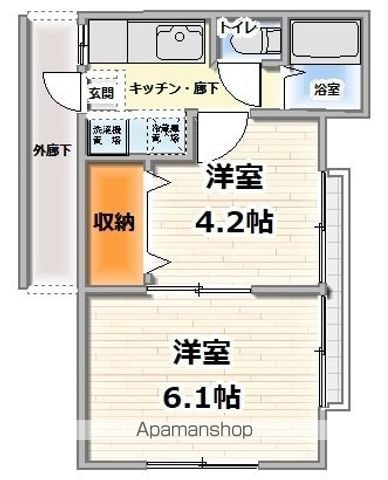 グレイスIIの間取り写真