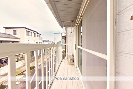 ハウス朝日Ⅱ[1DK/23.43m2]のバルコニー