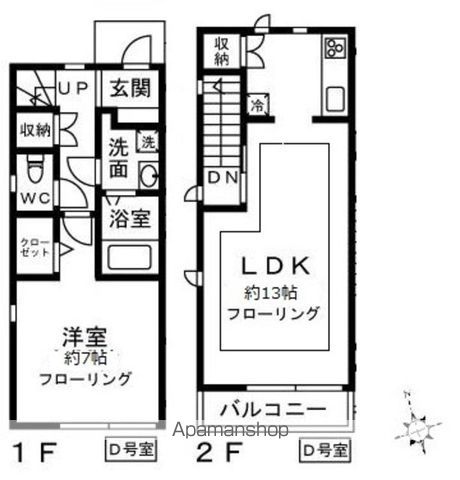 【リヴェール妙蓮寺の間取り】