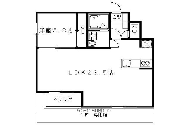 BEL CASAの間取り写真
