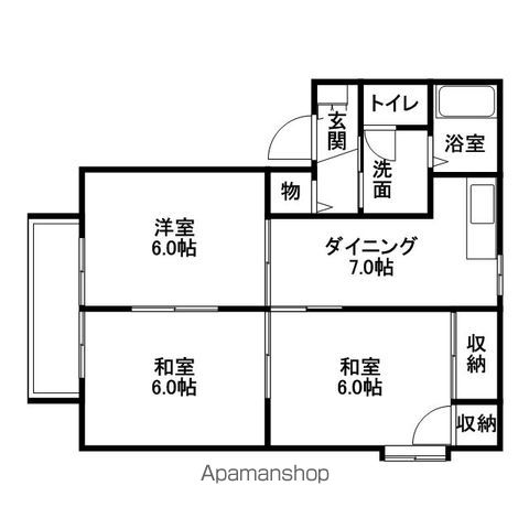 【メルベーユ春日の間取り】