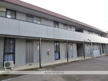 レオパレス堅田[2DK/39.74m2]の駐車場