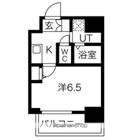 【ソルテラスＮＡＭＢＡサウスフィールの間取り】