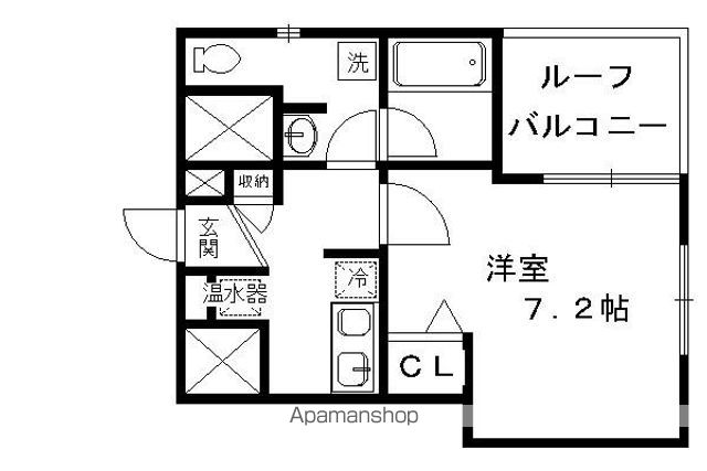 大晋メゾネ下鴨本通りの間取り写真