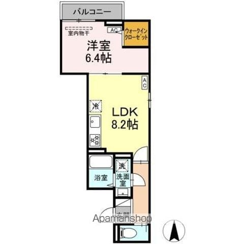 セレスティア関原の間取り写真