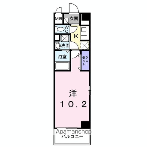 シティー柳町の間取り写真