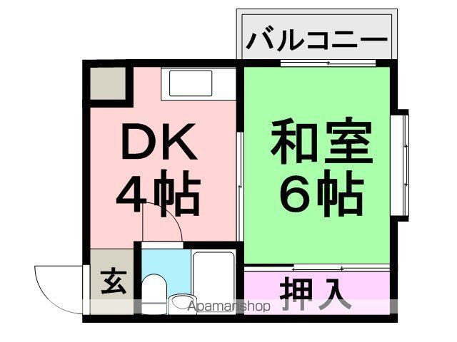 グレイスマンション1番館の間取り写真