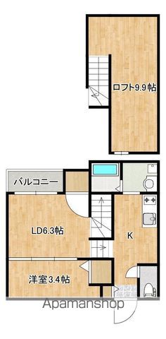 コアスクエアIIの間取り写真