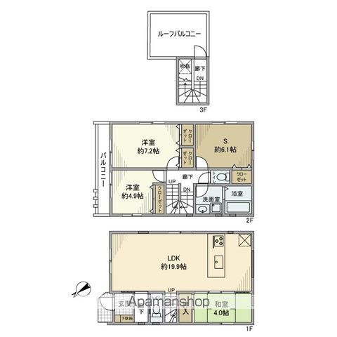 南行徳戸建の間取り