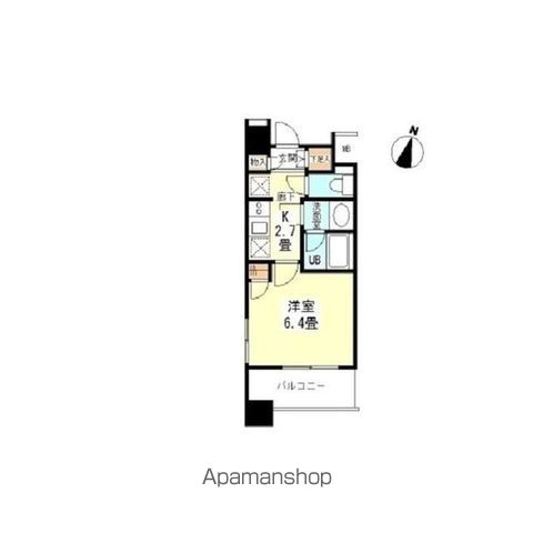 墨田区吾妻橋のマンションの間取り