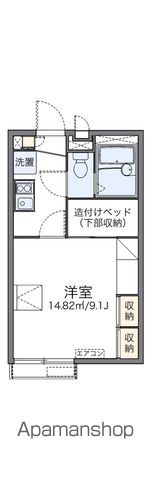 レオパレス平成の間取り写真