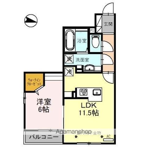 GRAND・LEADの間取り写真