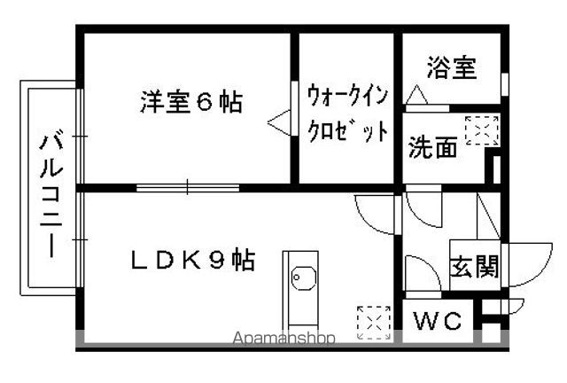 ルミエール昭和の間取り写真