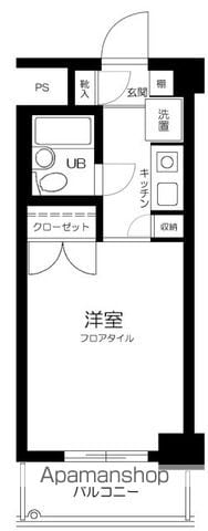 モナークマンション武蔵新城第2の間取り写真