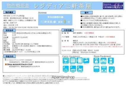 東京都世田谷区三軒茶屋１丁目[1DK/31.46m2]のその他内装1