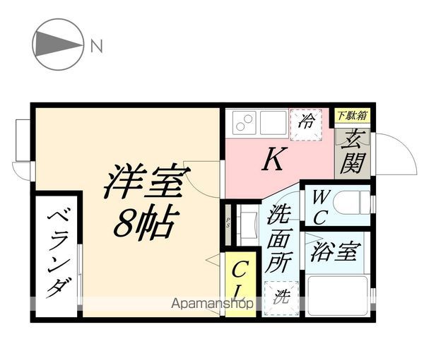 ARROWS SQUARE今保C棟の間取り写真