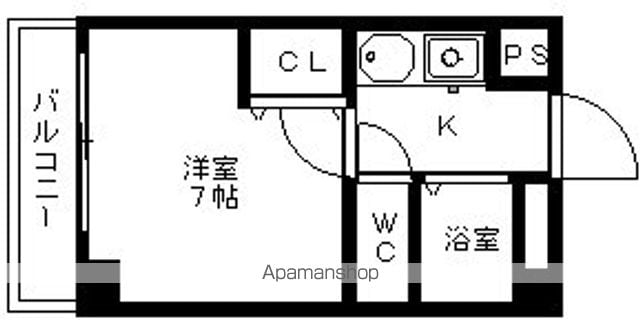 サニーコート月島の間取り写真