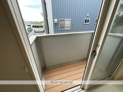 福島県福島市本内字南原[1R/27.56m2]のバルコニー