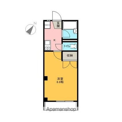 ＦＯＲＥＳＴ[1K/25.08m2]の間取図