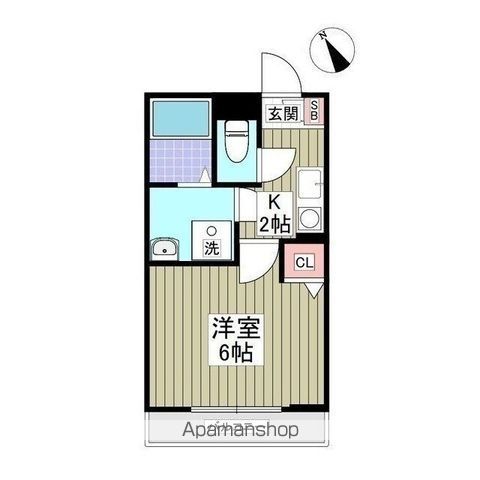 パルトネール東久保町の間取り写真
