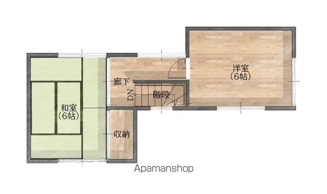 二重堀戸建の内装写真