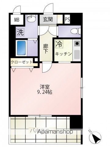 第15友建ビルの間取り写真